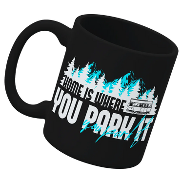 Home Parking White Coffee Mug